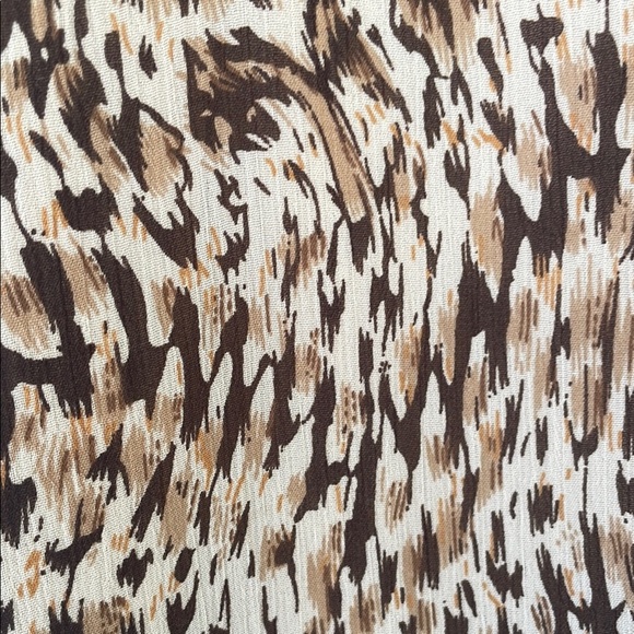 Bardot Revolve Cascading Ruffle Printed Ellie Midi Dress Slip Dress Sundress 8/M - Picture 6 of 17